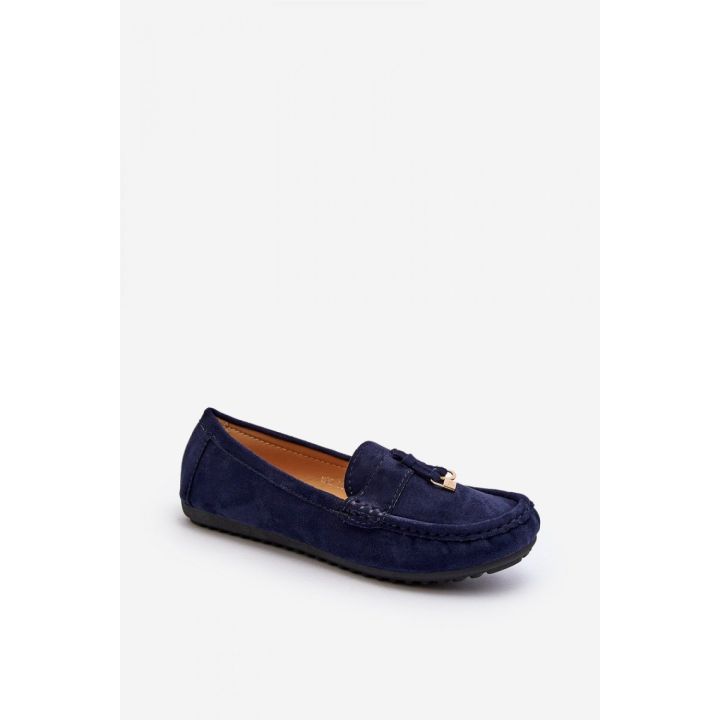 Mėlynos mokasinai Step in style