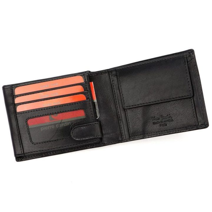 Piero Cardin piniginė Pierre Cardin – juoda