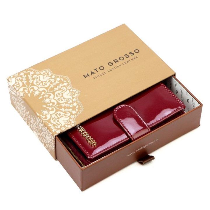 Mato Grosso piniginė – bordo