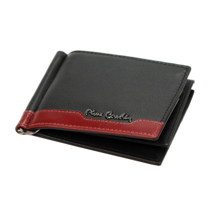 Piniginė Pierre Cardin“ – juoda / raudona