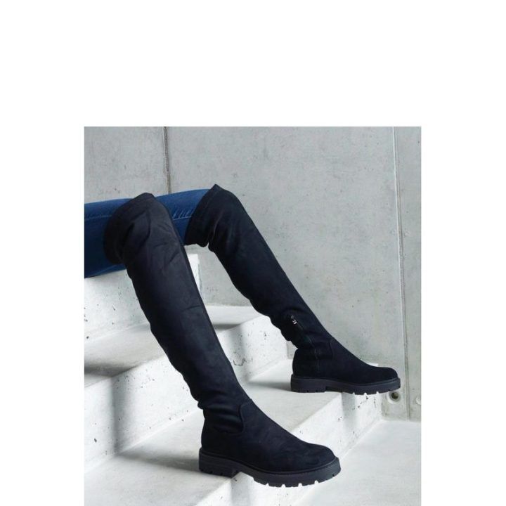 Ilgaauliai batai Solea – juoda