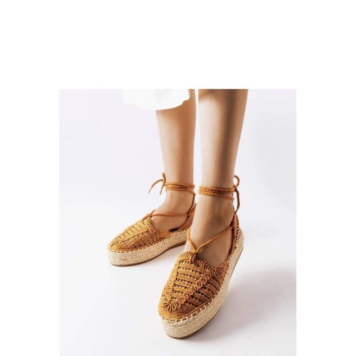 Espadrilės Solea – kupranugario / ruda