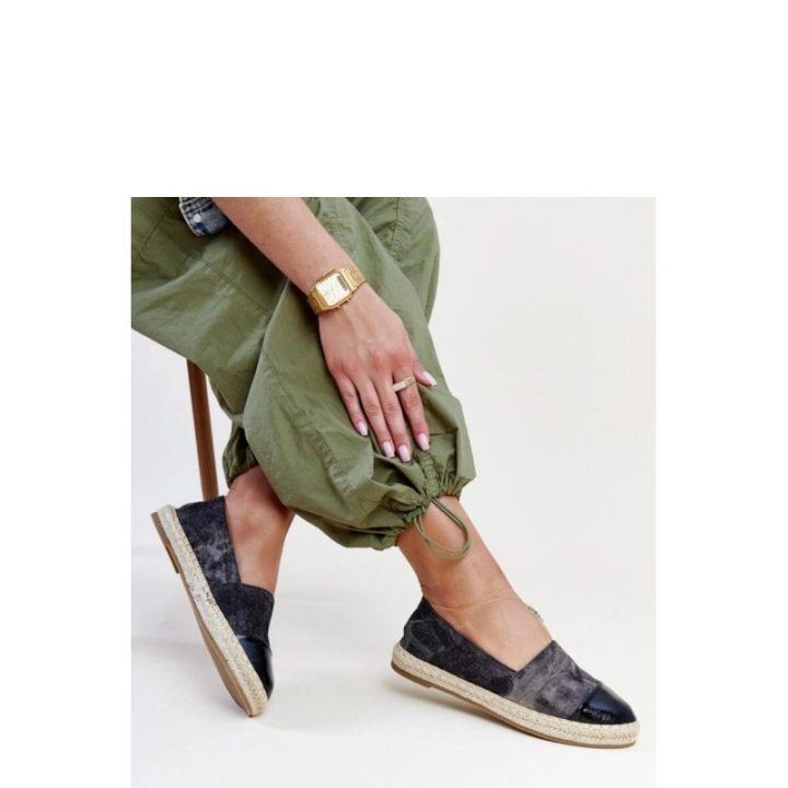 Moteriškos espadrilės Solea – juoda