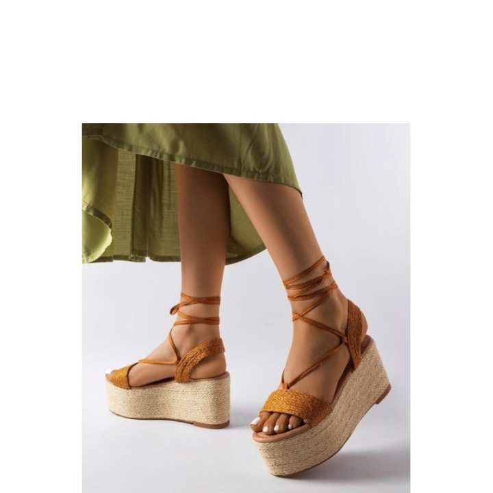Espadrilės Solea – kupranugario / ruda