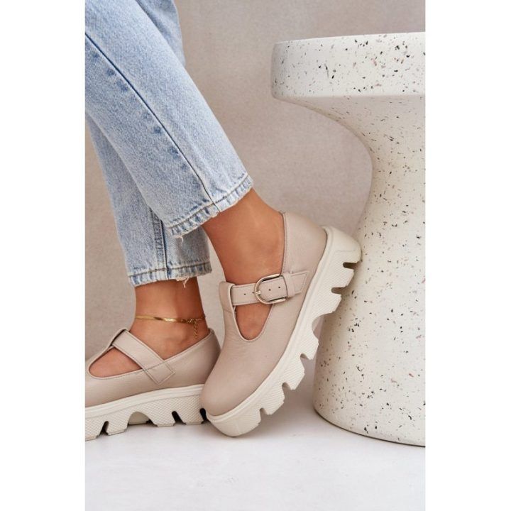 Žemi batai Step In Style – smėlinė
