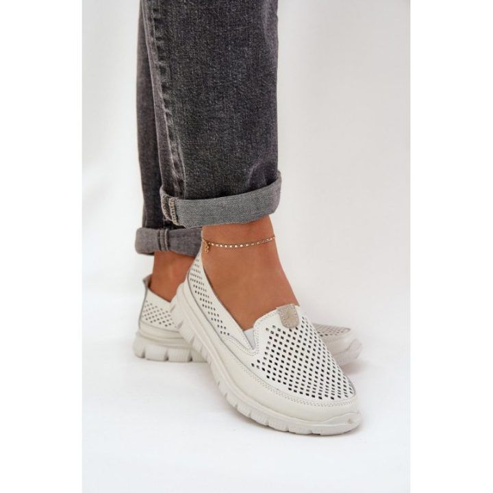 Moteriški odiniai mokasinai Step In Style – balta
