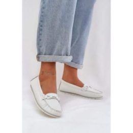 Patogūs moteriški mokasinai Step In Style – balta