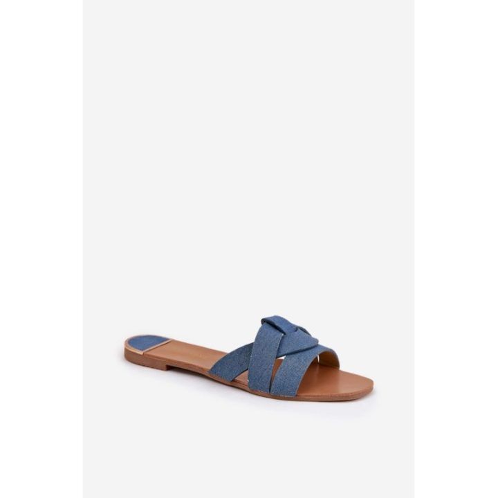 Šlepetės paplūdimiui Step In Style – mėlyna