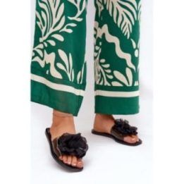 Guminės šlepetės paplūdimiui Step In Style – juoda