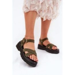 Odinės basutės Step In Style – žalia