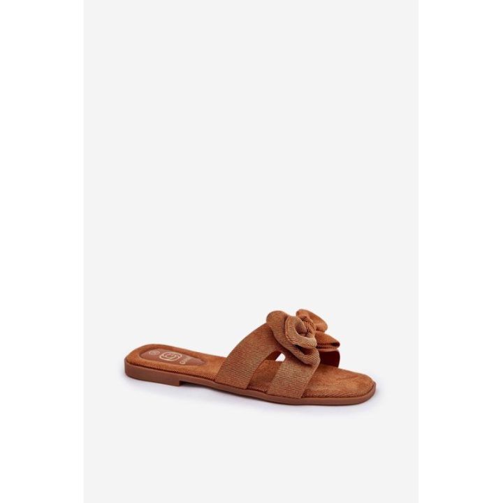 Guminės šlepetės paplūdimiui Step In Style – kupranugario / ruda