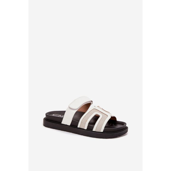 Baltos basutės su platforma Step in style