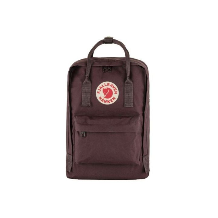 Kuprinė Fjällräven Kånken Laptop 15", bordo spalvos