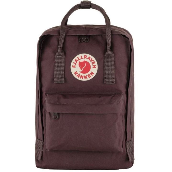 Kuprinė Fjällräven Kånken Laptop 15", bordo spalvos