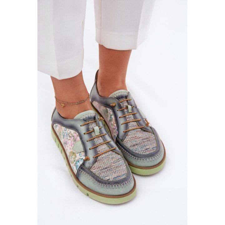 Stilingi moteriški bateliai Step In Style – žalia