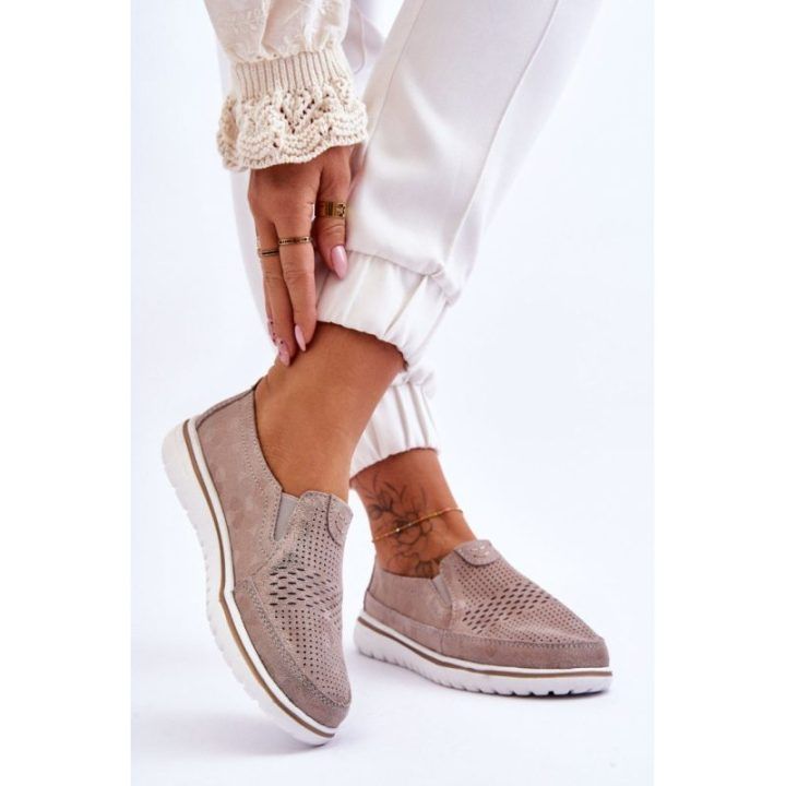 Žemi laisvalaikio batai Step In Style – smėlinė