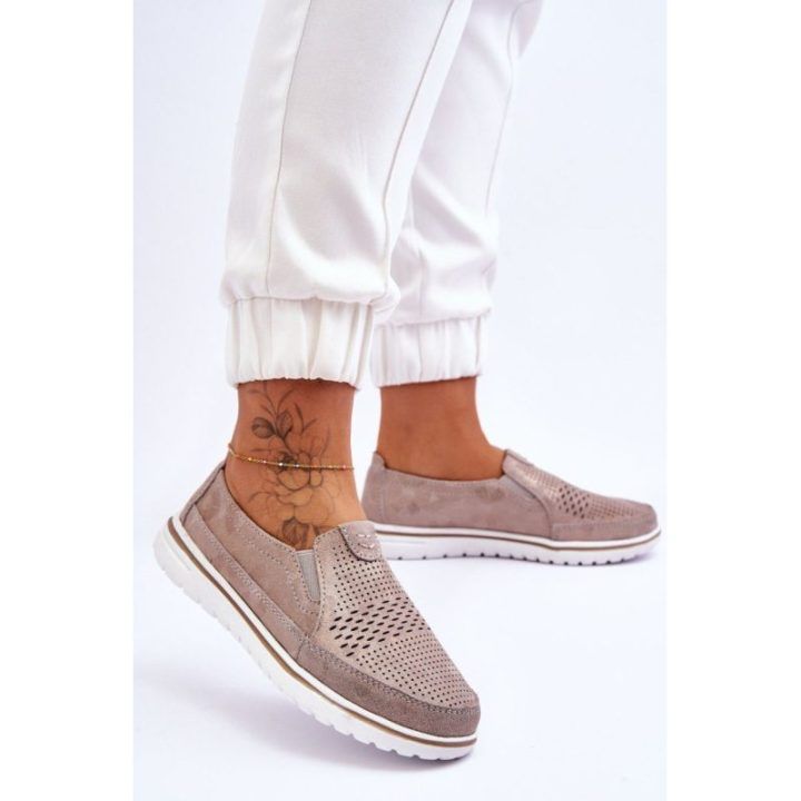 Žemi laisvalaikio batai Step In Style – smėlinė