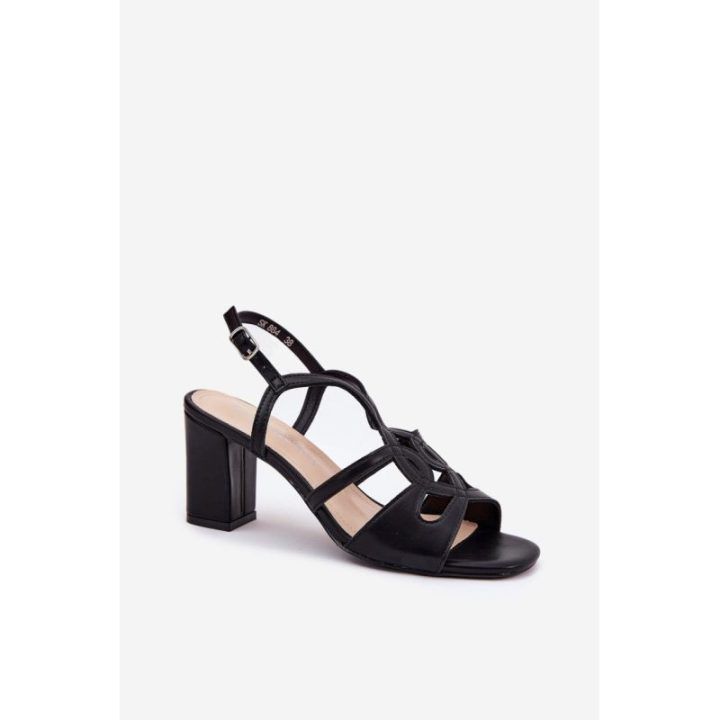 Vasarinės basutės moterims Step In Style – juoda