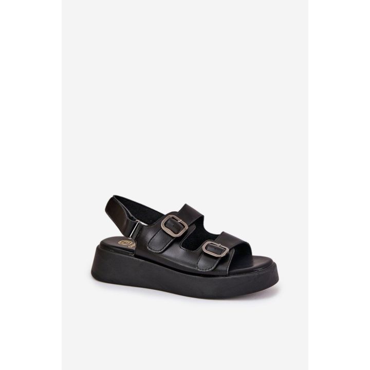 Juodos basutės su platforma Step in style