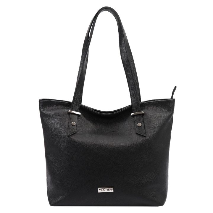 Natūralios odos rankinė per petį MiaMore