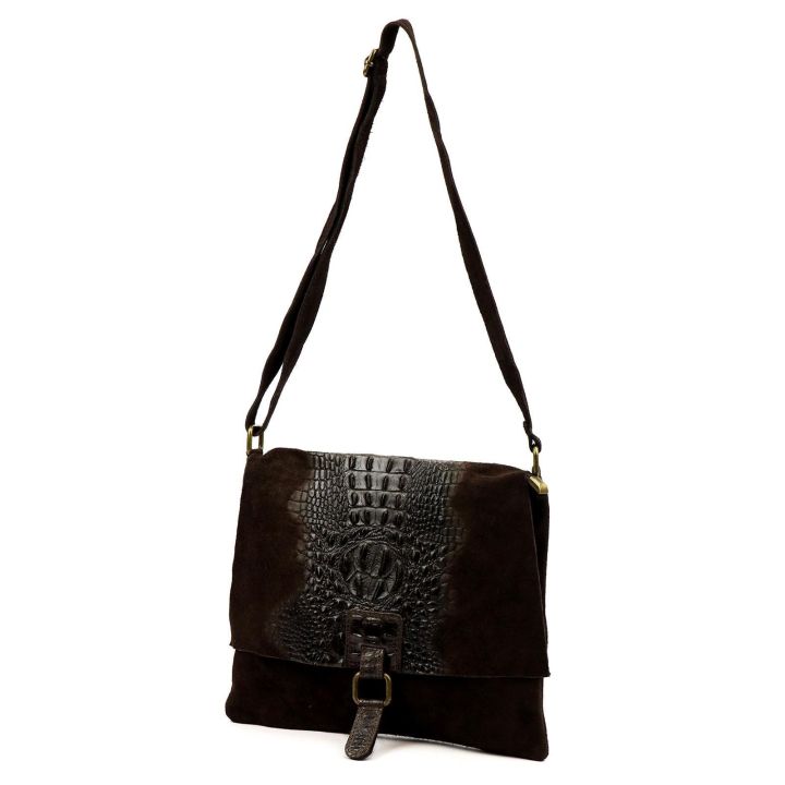 Natūralios odos rankinė per petį Luka