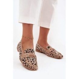 Mokasinai su leopardo raštu Evelora