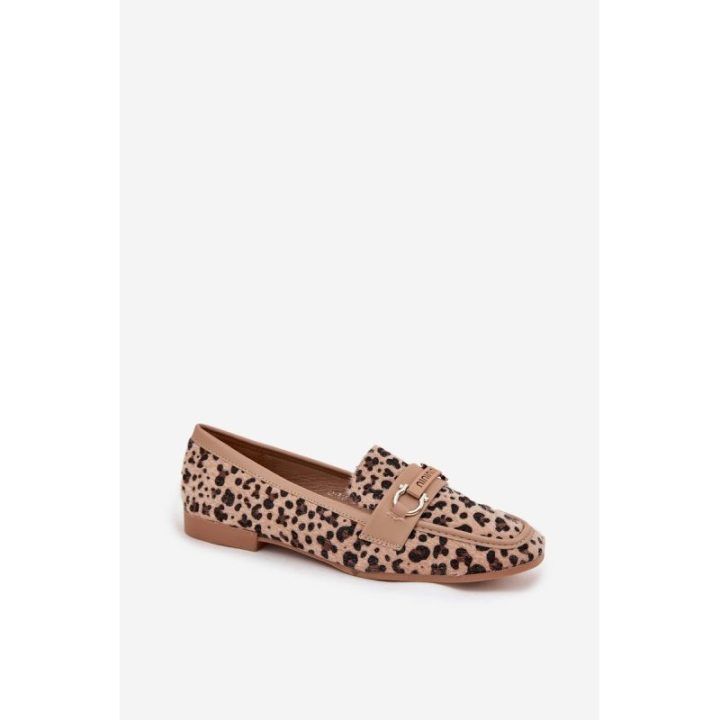 Mokasinai su leopardo raštu Evelora