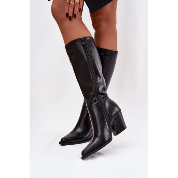 Aulinukai elegantiško kirpimo Step In Style – juoda