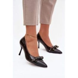 Aukštakulniai elegantiški Step In Style – juoda