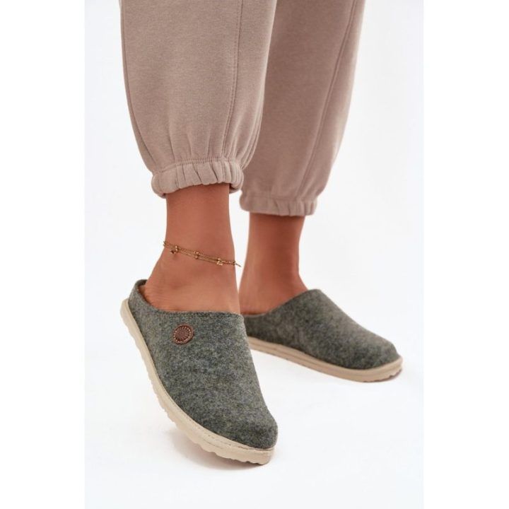 Šlepetės moteriškos Step In Style – žalia