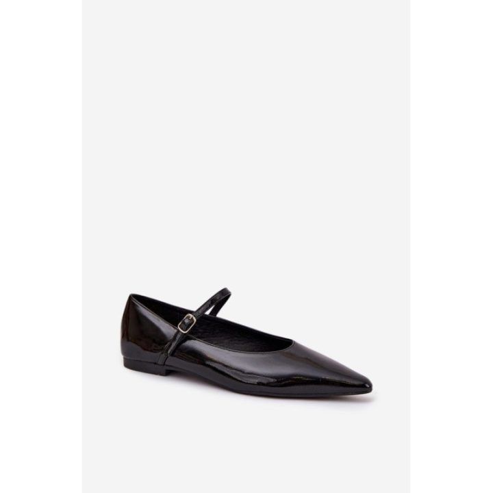 Balerinos su dirželiu Step In Style – juoda
