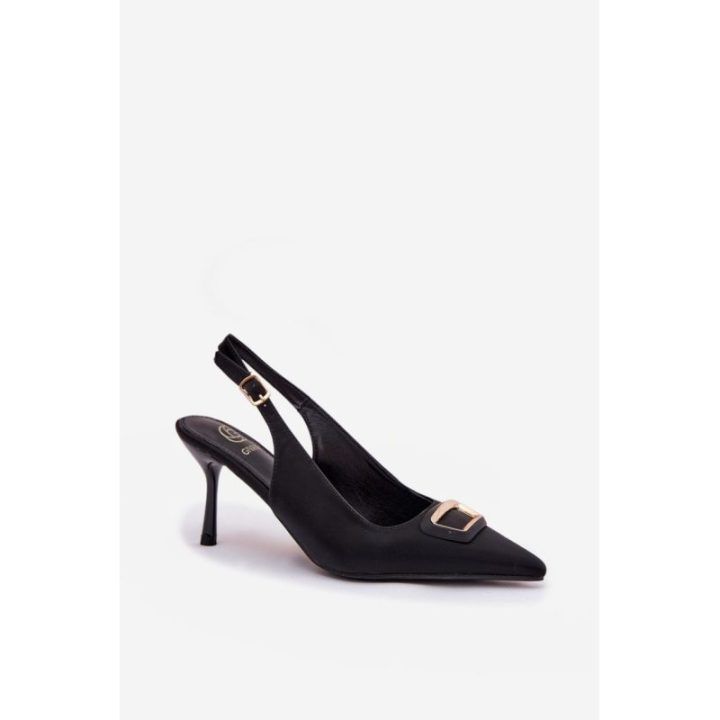 Moteriški aukštakulniai bateliai Step In Style – juoda