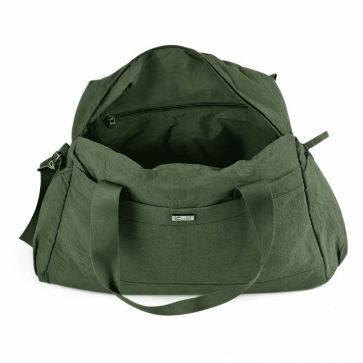 Moteriška pilates rankinė 46×28×21 cm chaki spalvos Solier