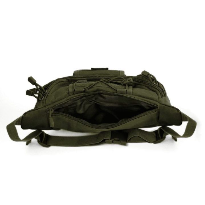 Moteriška juosmens rankinė iš Cordura žalia Solier SV27 Drazor
