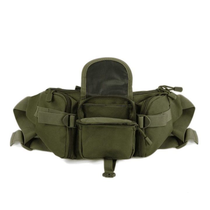 Moteriška juosmens rankinė iš Cordura žalia Solier SV27 Drazor