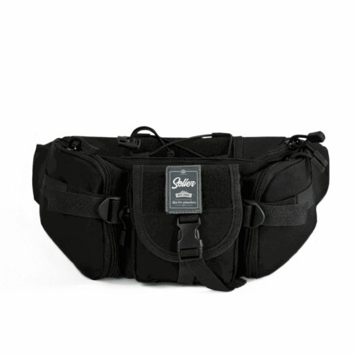 Moteriška juosmens rankinė iš Cordura 500D su daug skyrių Solier