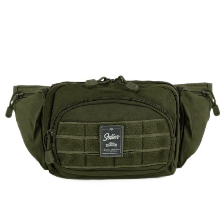 Moteriška juosmens rankinė Cordura 500D žalia Solier