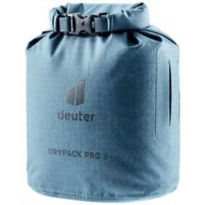 Vandeniui atsparus maišelis Deuter Drypack Pro 3, 3 l, mėlynas