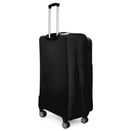 Juodas vidutinis kelioninis lagaminas Solier STL1801 M