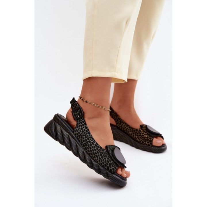 Odinės moteriškos basutės Step in style 227904