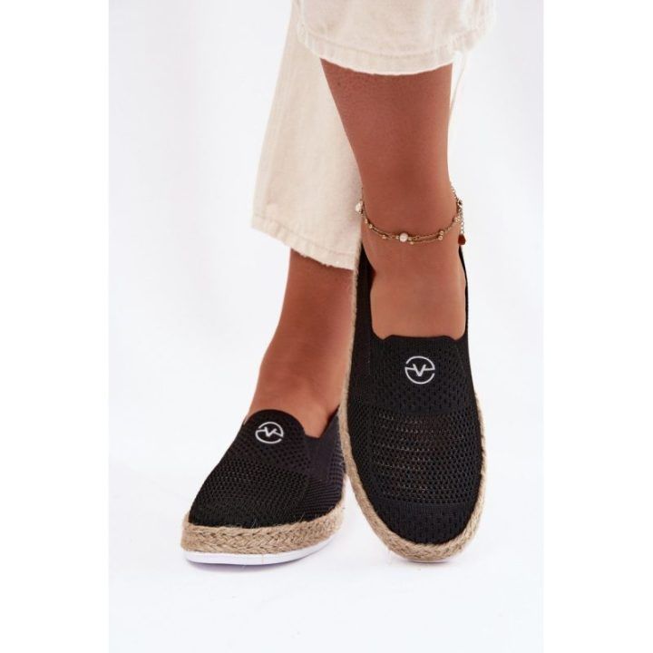 Balerinos iš audinio Step In Style – juoda