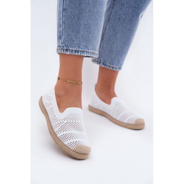 Ažūrinės tekstilinės espadrilės Step in style