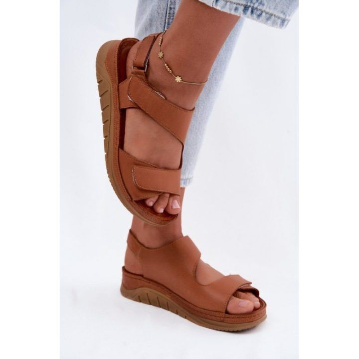 Natūralios odos basutės su platforma Step in style