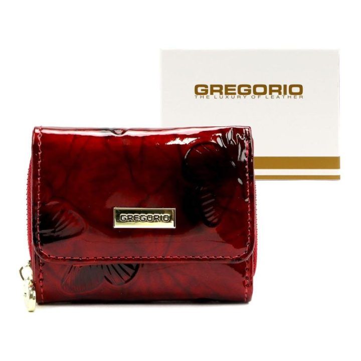 Moteriška piniginė Gregorio – raudona