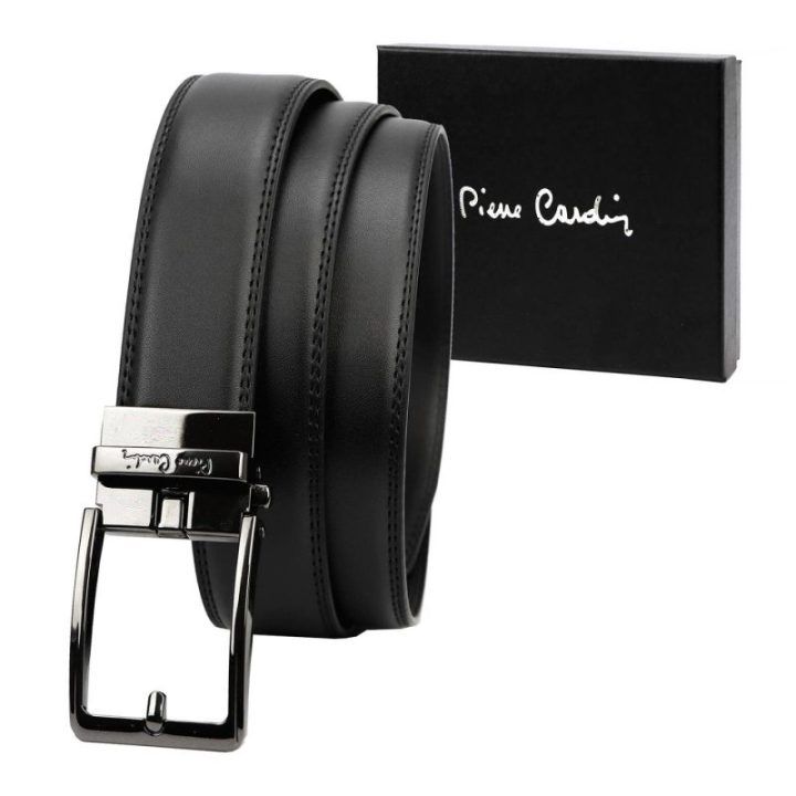 Juodas diržas Pierre Cardin