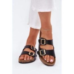 Juodos basutės su sagtimis Step in style
