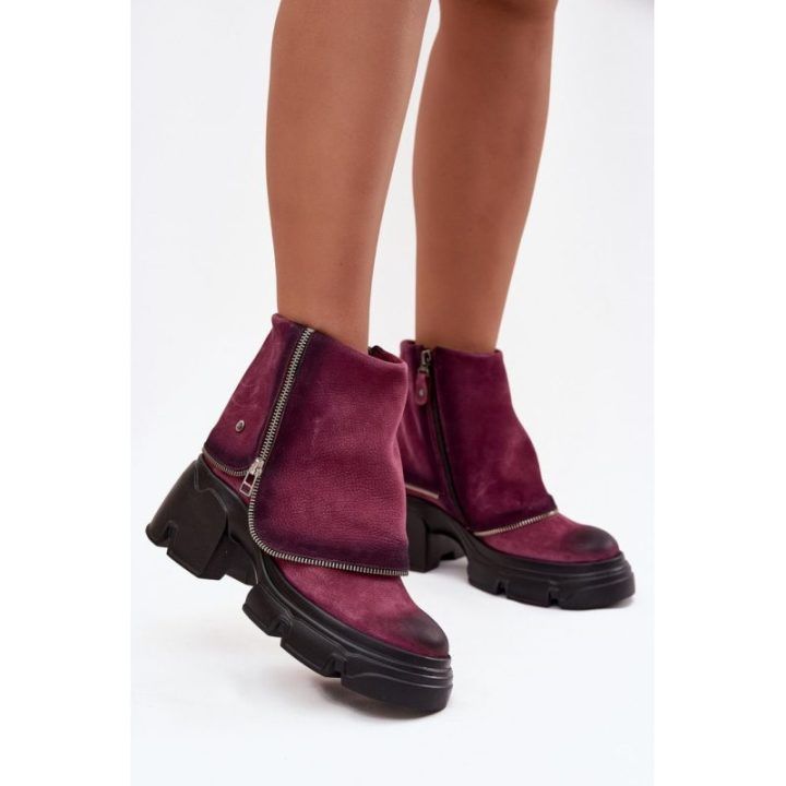 Bordo spalvos aulinukai Step in style