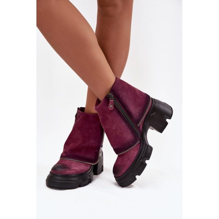Bordo spalvos aulinukai Step in style