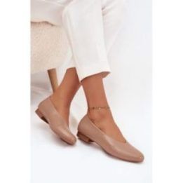 Smėlio spalvos balerinos Step in style