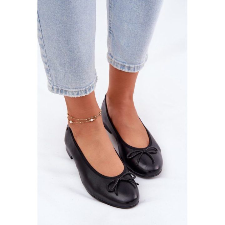 Juodos balerinos Step in style